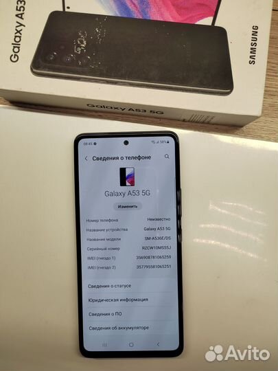 Samsung Galaxy A53 5G, 8/256 ГБ