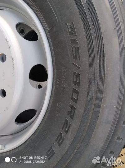 Колёса на камаз 315/80 R22,5 (новые)