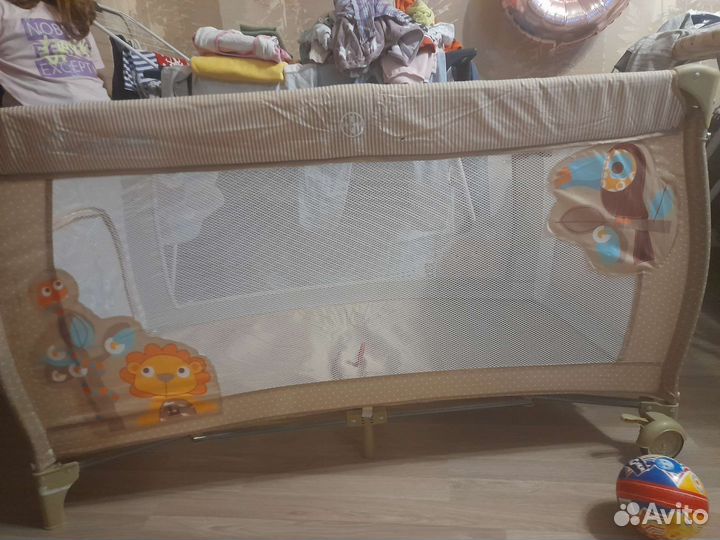 Манеж кровать