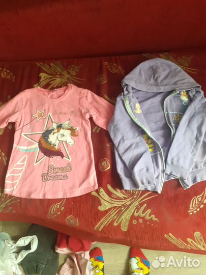 Вещи пакетом для девочек 122 128
