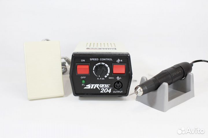 Аппарат для маникюра Стронг 204 (strong) ручка 102