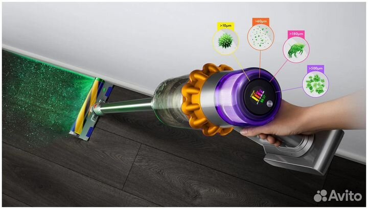 Пылесос Dyson V15 Detect Total Clean. Оригинал