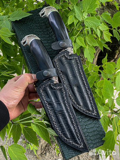 Нож из дамасской стали