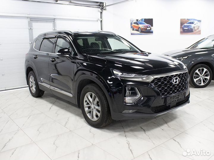 Hyundai Santa Fe 2.2 AT, 2019, 56 186 км
