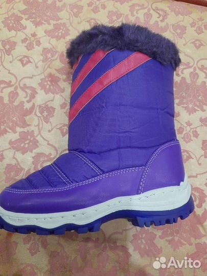 Зимние сапожки новые детские