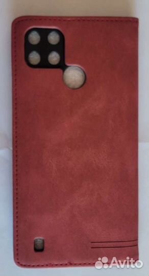 Чехол Realmy C21Y, кожа