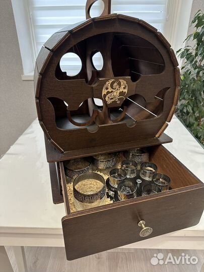 Бар бочка для бутылок