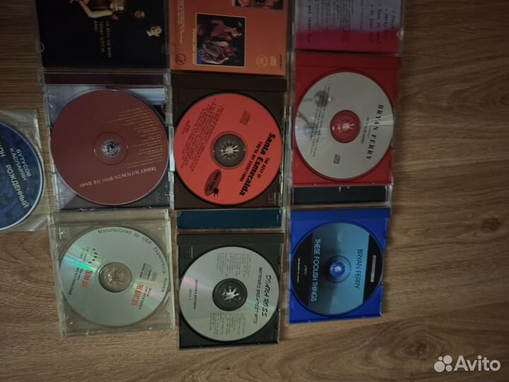 Сд, компакт диски коробкой
