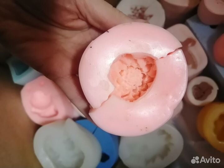 Силиконовые формы для изготовления мыла
