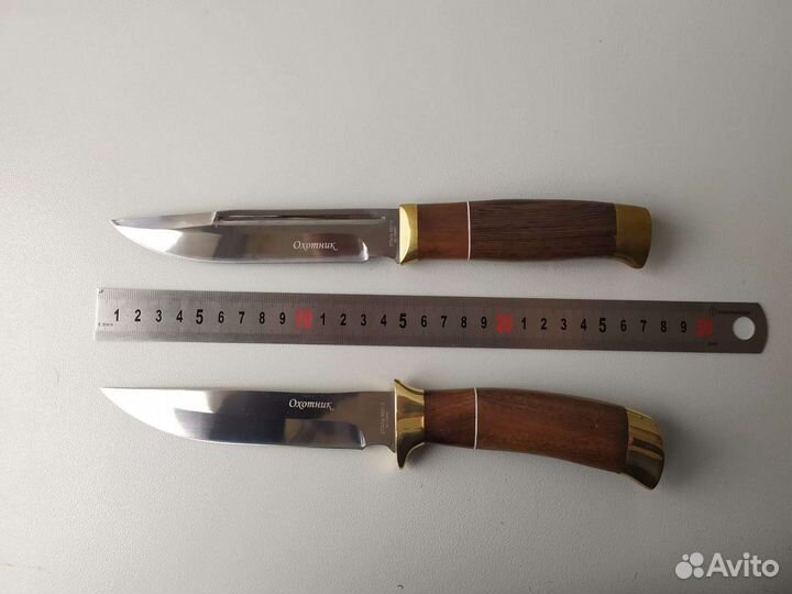 Нож охотник с упором