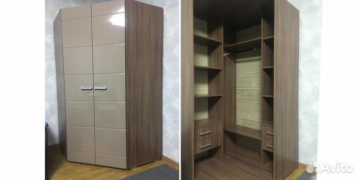 Шкаф угловой от детской Симба