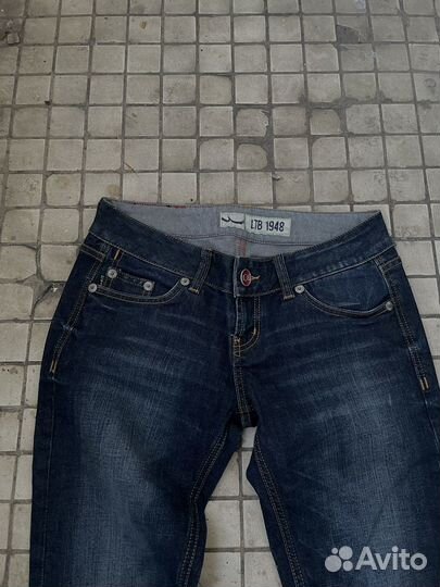 Джинсы на низкой посадке y2k