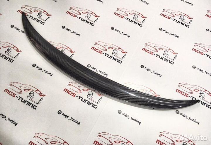 Спойлер на BMW X6 series E71 M-Perfomace Карбон