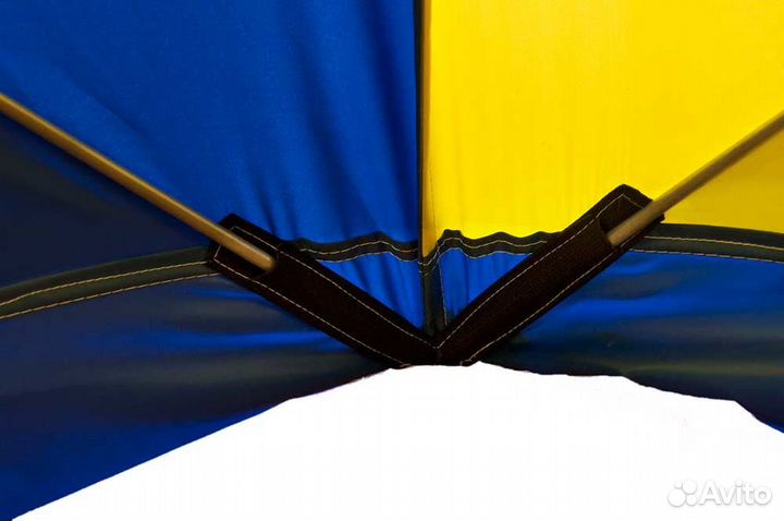 Палатка зимняя куб стэк 3 трехслойная (дышащая)