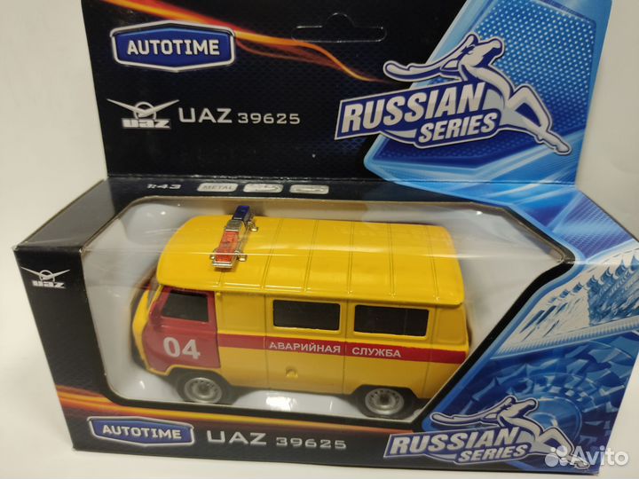 Модель автомобиля УАЗ-39625 
