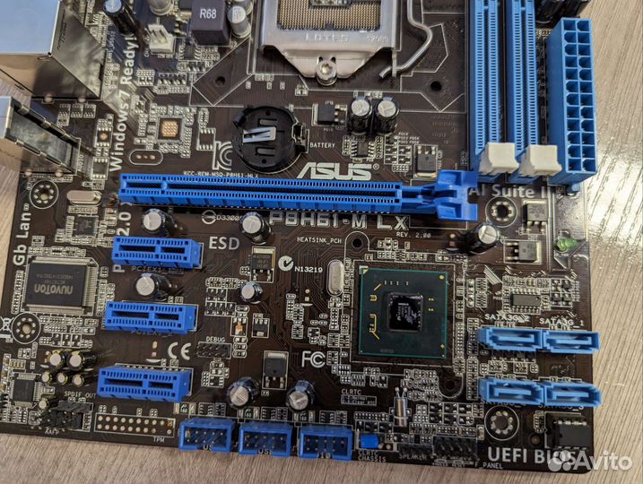 Материнская плата 1155 Asus