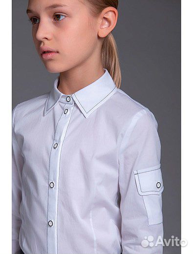 Рубашка Prairie с накладным карманом, 146 р