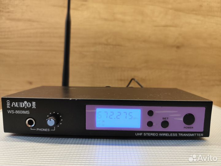 Ушной мониторинг Proaudio mic ws-860ims