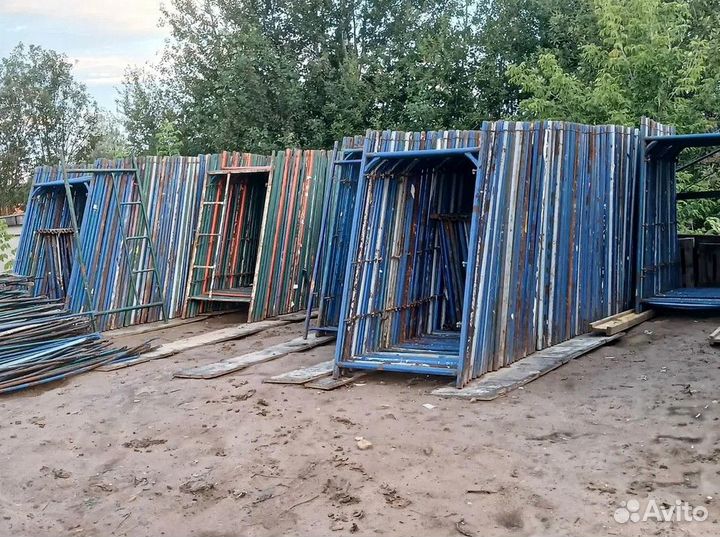 Строительные леса: надежное оборудование для вашего объекта