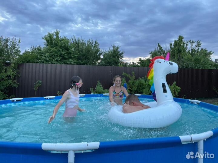 Каркасный бассейн 457 *1.07 бу