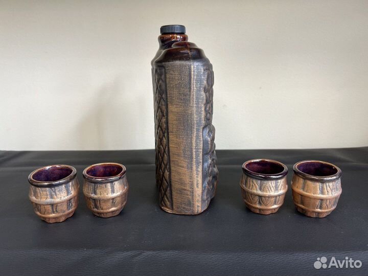 Набор для коньяка Застолье 5 предметов