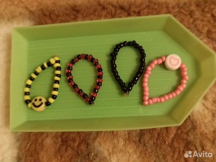 Кольца из бисера