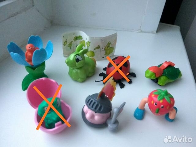 Игрушки Киндер-сюрприз 90-е