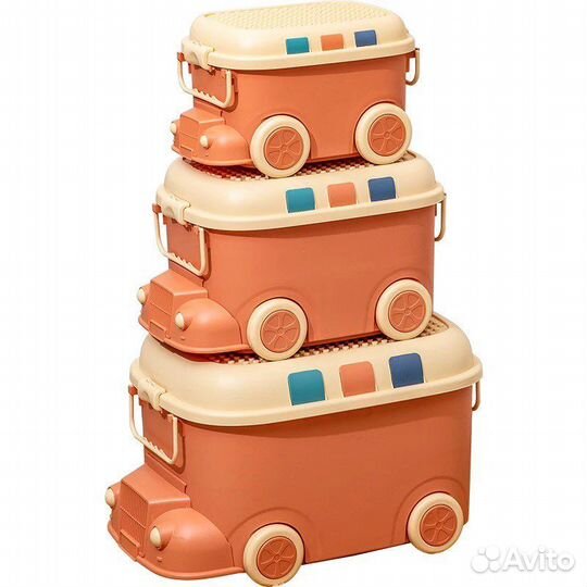 Ящик для игрушек на колесах