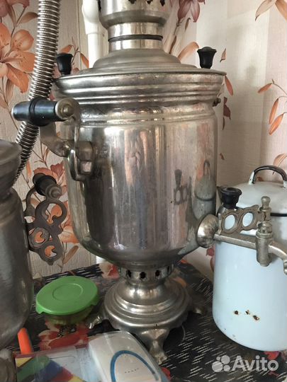 Самовар угольный СССР