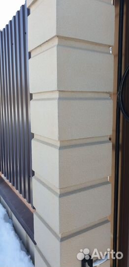 Наборные блоки для забора