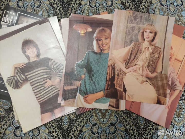 Комплект открыток «Вязание»