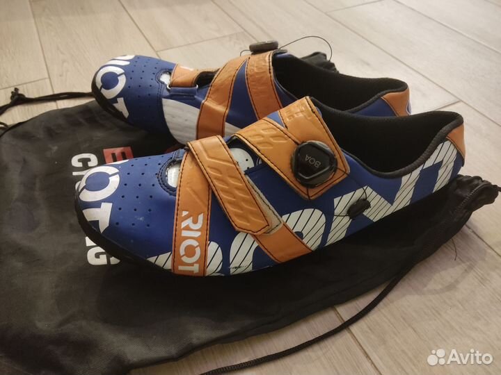 Вело ботинки шоссейные bont riot термоформуемые