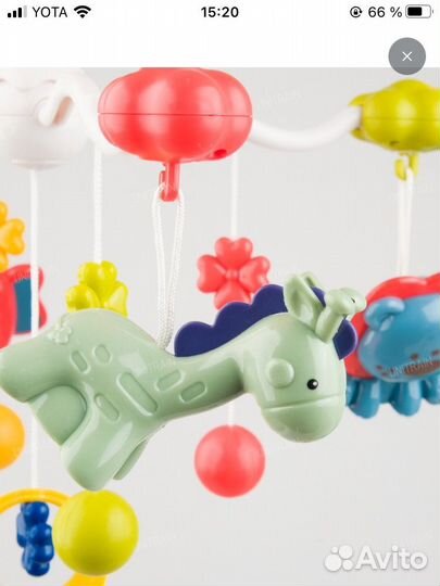 Детский мобиль с подсветкой