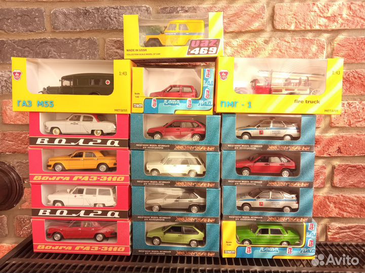 Модель автомобиля 1/43 Автолегенды анс Наш автопр