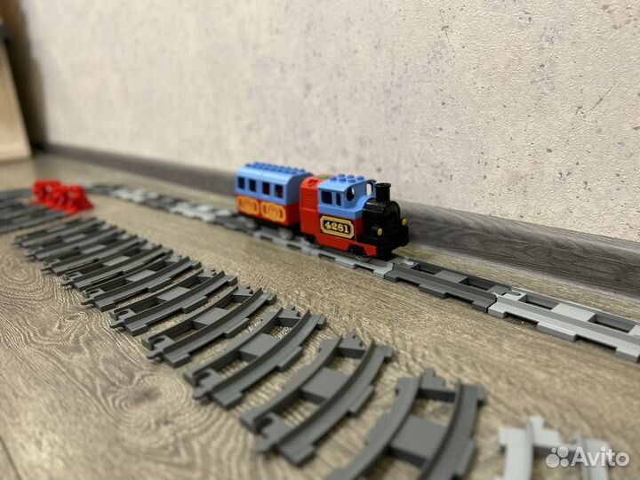 Lego duplo поезд большой набор