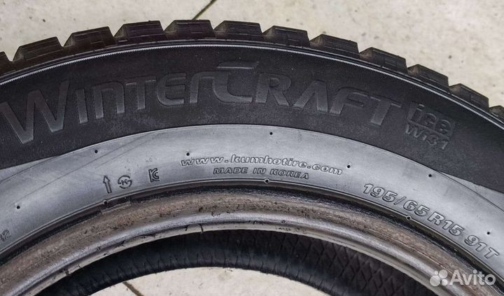 Kumho WinterCraft Ice WI31 195/65 R15 91T