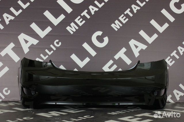 Бампер Hyundai solaris 10 SDN /цв. черный