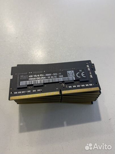 4Гб DDR4 2666 sodimm hynix