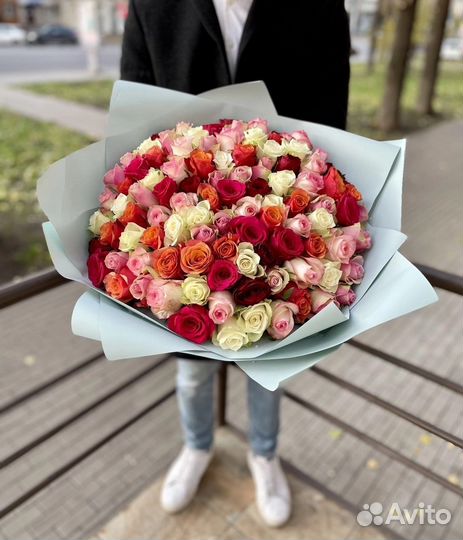 101 Роза Букеты