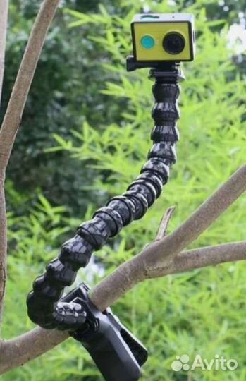 Гибкий монопод штатив гусиная шея для GoPro камер