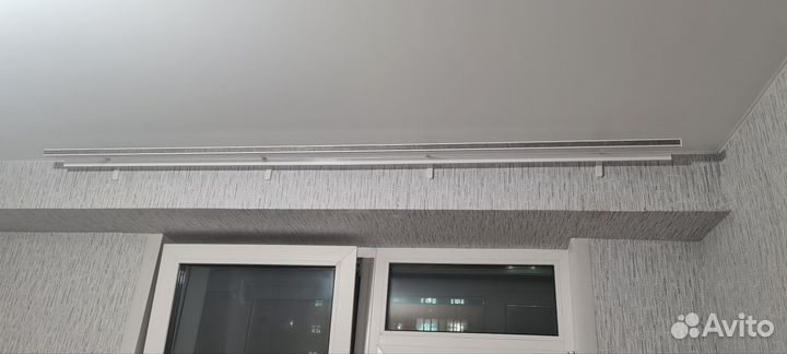 Карниз стеновой алюминиевый 200см