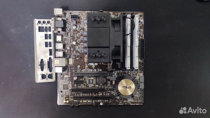 Комплект 1151 на i5-7400 + 16Gb DDR3