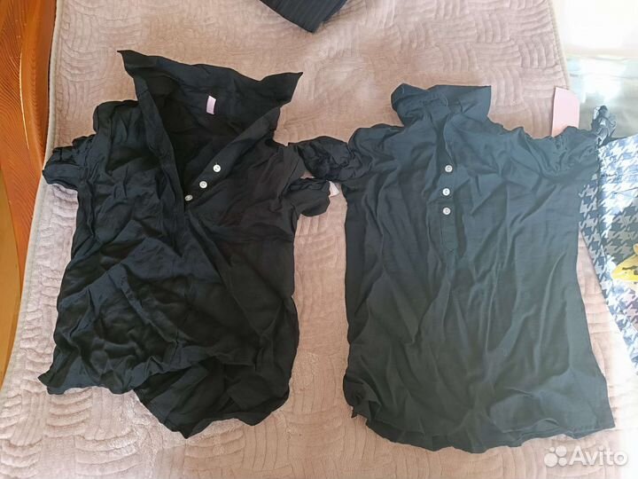 Одежда пакетом девочки двойняшки 4-5 лет