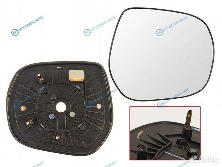 STP-87931-60B10 Полотно зеркала toyota land cruise