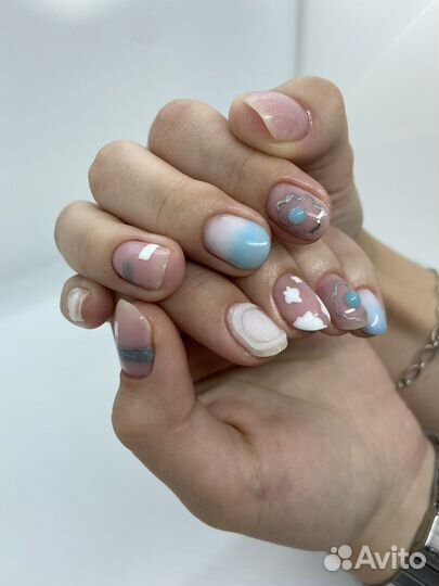 Корейский маникюр aka crazy nails