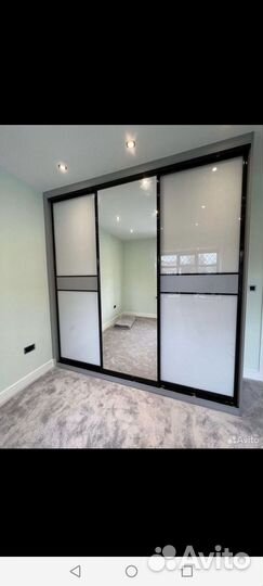 Двери для шкафа купе с зеркалом бу