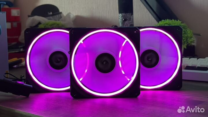 Кулер для корпуса пк rgb 120 мм