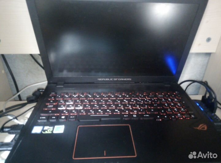 Игровой ноутбук asus rog strix GL553VD