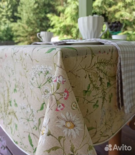 Нов. скатерти хлопок с антивандальным покрытием