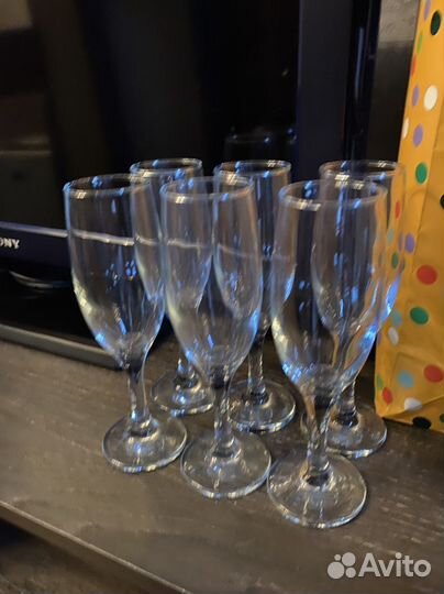 Фужеры для шампанского